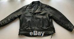 Langlitz Columbia Motorcycle Leather Jacket Coat size 54, XXL