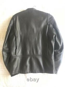 Langlitz Crescent Custom Motorcycle Leather Jacket Mens 42