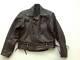 Langlitz Custom Men's Black Leather Motorcycle Jacket Nice condition Vintage