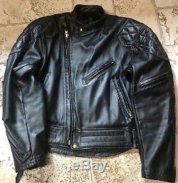 Langlitz Goatskin leather Columbia w Mandrin collar Jacket sz XL