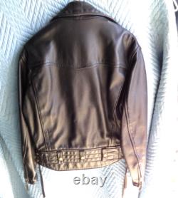 Langlitz Leather Motorcycle Jacket Size 43
