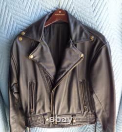 Langlitz Leather Motorcycle Jacket Size 43