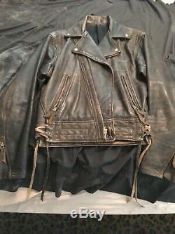 Langlitz Leathers Jacket Mens 44-46! Made In Portland, OR 1990