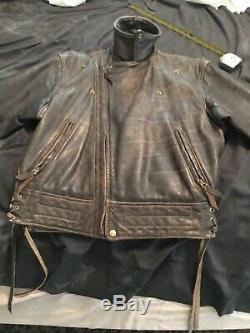 Langlitz Leathers Jacket Mens 44-46! Made In Portland, OR 1990