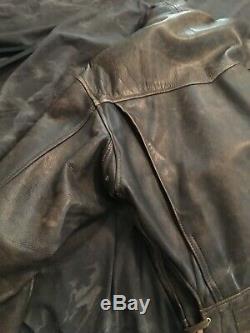 Langlitz Leathers Jacket Mens 44-46! Made In Portland, OR 1990