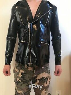 Latex Motorcycle Jacket