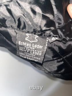 Leather Biker Jacket Size 42 Barneys Be Johnny Cage VGC