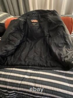Leather Biker Jacket men Eastriders size XL