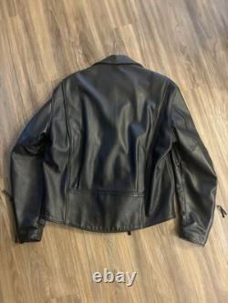 Leather Harley Davidson Motorcycle Jacket Size Medium