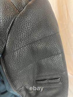 Leather Hybrid Flight or Motorcyle Jacket