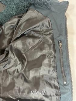 Leather Hybrid Flight or Motorcyle Jacket