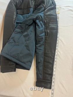 Leather Hybrid Flight or Motorcyle Jacket