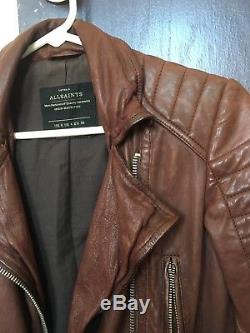 Leather Jacket Women Small All Saints