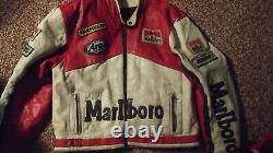 Leather Marlboro Racing Jacket