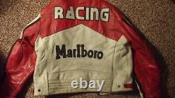 Leather Marlboro Racing Jacket