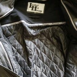 Leather Motorcycle Jacket 3 In 1 Mens Size 5xl In EUC Ships FREE (Hawgs) Black Leather Motorcycle Jacket 3 In 1 Mens Size 5xl In EUC Ships FREE (Hawgs) Black