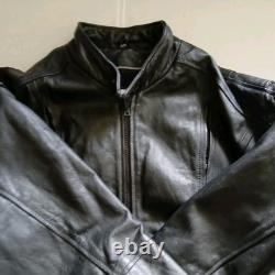 Leather Motorcycle Jacket 3 In 1 Mens Size 5xl In EUC Ships FREE (Hawgs) Black Leather Motorcycle Jacket 3 In 1 Mens Size 5xl In EUC Ships FREE (Hawgs) Black