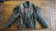 Leather Motorcycle Jacket And Chaps Matched Set Size L/XL