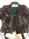 Legend's of London Authentic Vintage Leather Motorcycle Jacket (circa 1980's)