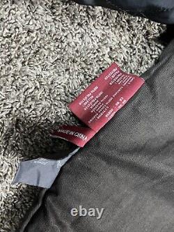 Levi's Distressed Genuine Leather Motorcycle Jacket Men's 2XL Black Gray Zip Up