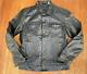 Levi's Type 3 Leather Trucker Jacket Size M Black