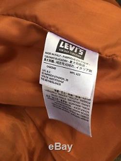Levi's Vintage Clothing LVC Menlo Leather Jacket Bond Skyfall XL 007 Belt Back