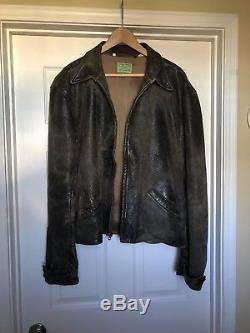 Levi's Vintage Clothing LVC Menlo Skyfall Leather Jacket Large