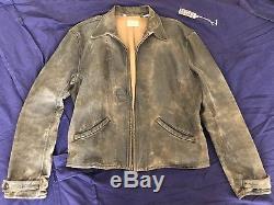 Levi's Vintage Clothing LVC Menlo Skyfall Leather Jacket Large