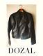 Levis Genuine Leather Motorcycle Jacket Size Medium M preowned good condition