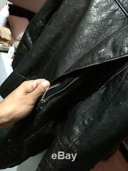 Levis LVC leather motorcycle jacket sz M $998 rrl aero schott