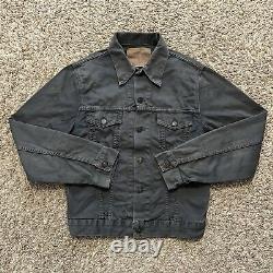 Levis Vintage Clothing 941 Big E Trucker Motorcycle Jacket 38 Small