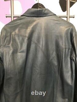 Levis leather trucker jacket size M