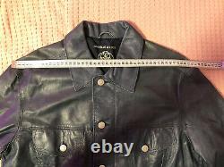 Levis leather trucker jacket size M