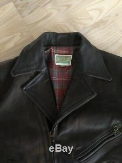Levis vintage Clothing LVC X Aero Leather Ruff N Ready Leather Biker Jacket