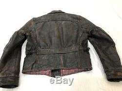 Levis vintage Clothing LVC X Aero Leather Ruff N Ready Leather Jacket Large