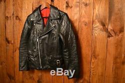 Lewis Leathers Aviakit Highwayman Rare Cafe Racer Motorcycle Leather Jacket 38-m