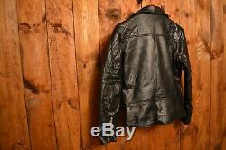 Lewis Leathers Aviakit Highwayman Rare Cafe Racer Motorcycle Leather Jacket 38-m