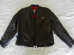 Lewis Leathers Aviakit Motorcycle Vintage Jacket early 1980's