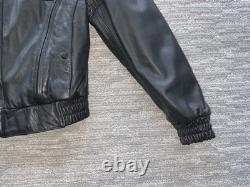 Like NEW Hein Gericke Black Leather Motorcycle Jacket Woman's Med. With Liner