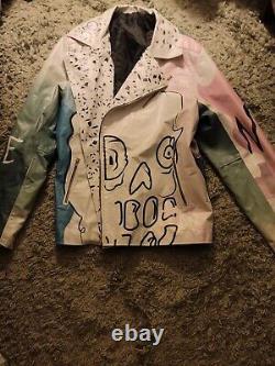 Lil Peep leather jacket (custom made)