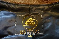 Lost Worlds Buco Rider Jacket size 44 in Russet Horsehide No Reserve