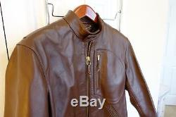 Lost Worlds Buco Rider Jacket size 44 in Russet Horsehide No Reserve