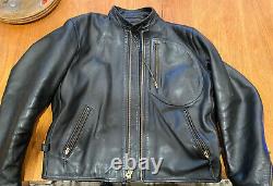 Lost Worlds Buco rider leather motorcycle jacket