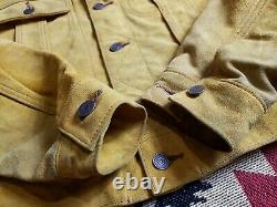 Lost Worlds Roughout Suede Leather Jacket RRL