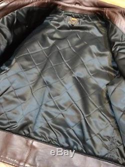Lost worlds horsehide leather jacket best of both worlds mint condition sz 46