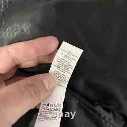 Lucky Brand Black Label Mens Large Leather Bonneville Motorcycle Jacket