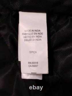 Lucky Brand Bonneville Men's Brown Distressed Leather Jacket Size S