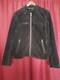 Lucky Brand Mens Suede Biker Jacket Black