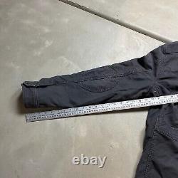 Lucky Brand Triumph Motorcycle Jacket Men's XL Moto Biker Canvas