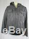 MICHAEL Michael Kors Hooded Leather Jacket Grey Gray Size Large